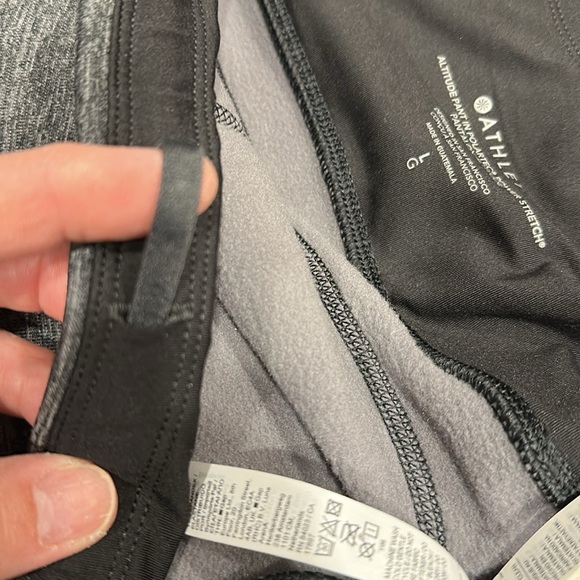 NWT Athleta Altitude Pants - Polartec Power Stretch - Picture 10 of 13